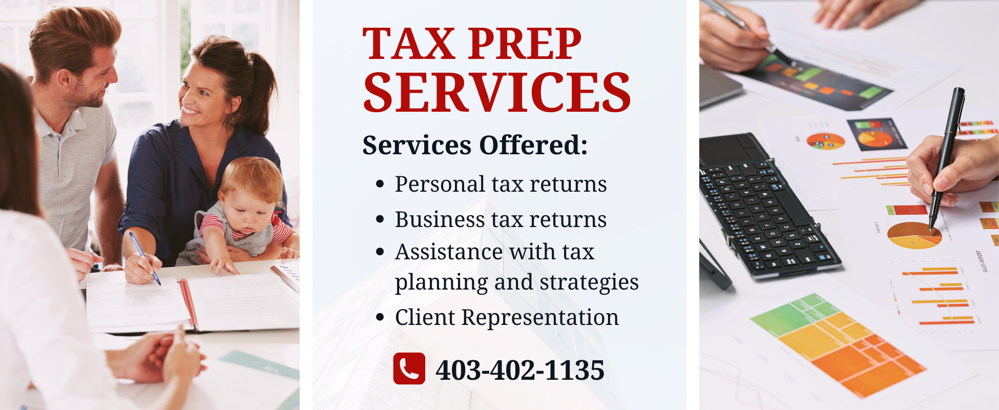 Tax Services Personal Tax Returns Business Tax Returns
